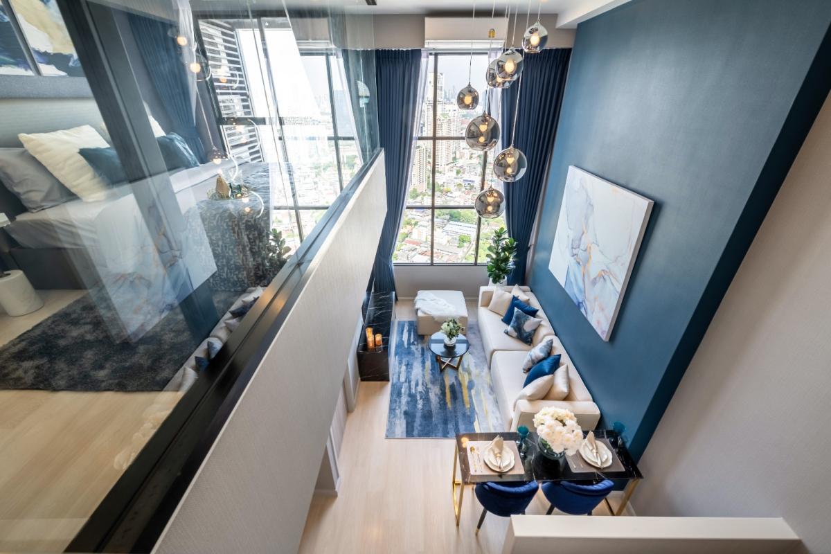 🌿 Knightsbridge Prime Sathorn 🌿 ห้องแต่งสวย ชั้นสูง วิวดีมากๆ 🛏 1 ห้องนอน 44 ตร.ม ราคาต่อรองได้!!! - ติด BTS ช่องนนทรี