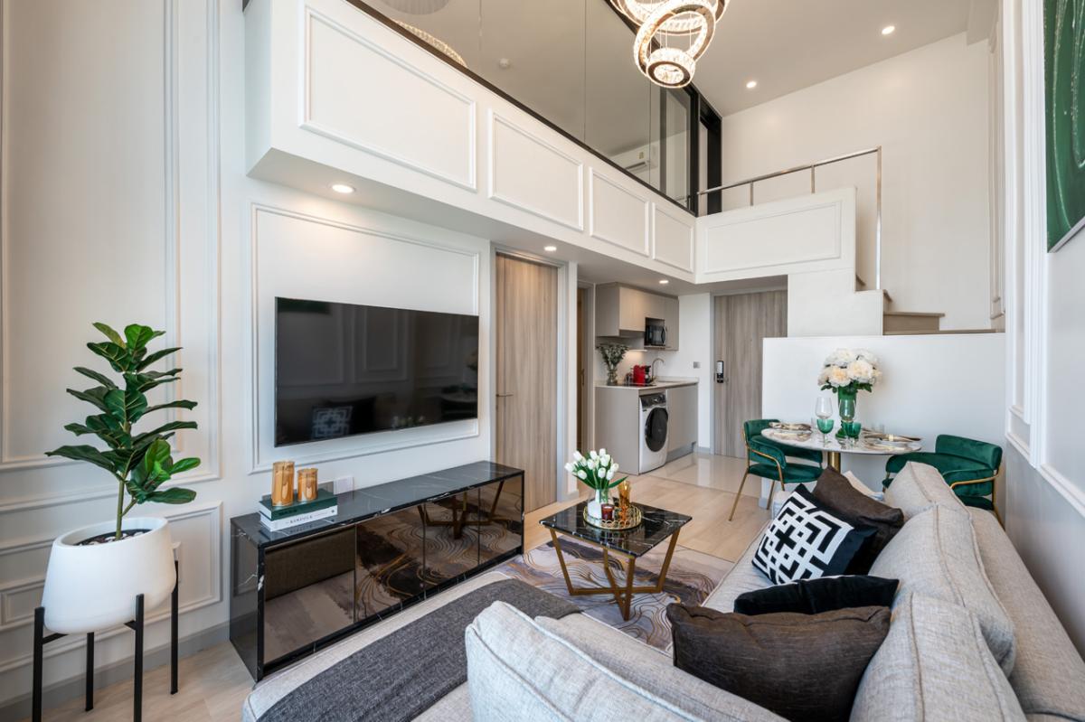 🌿 Knightsbridge Prime Sathorn 🌿 ห้องแต่งสวย ชั้นสูง วิวดีมากๆ 🛏 1 ห้องนอน 44 ตร.ม ราคาต่อรองได้!!! - ติด BTS ช่องนนทรี