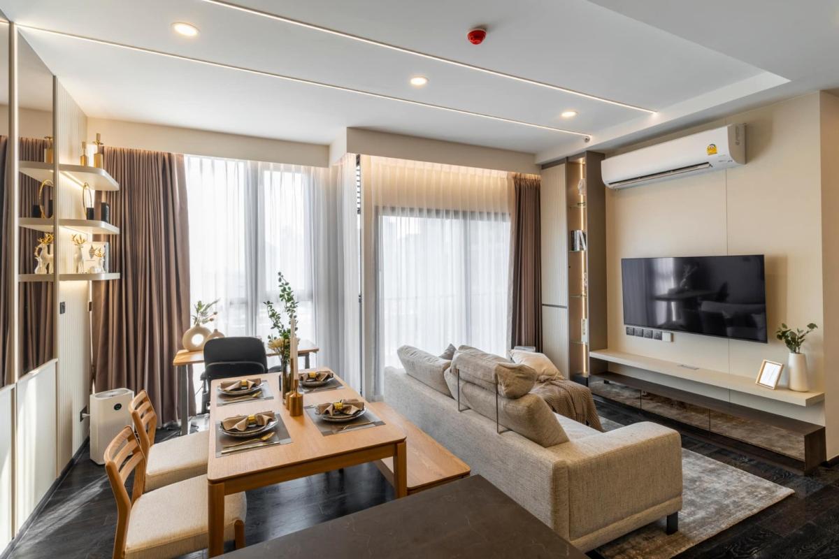 🌿 Park Origin Thonglor 🌿 ห้องใหญ่ สวย เฟอร์ครบ ใจกลางเมือง 🏙️ 2 ห้องนอน 65.53 ตร.ม - BTS Thong Lor