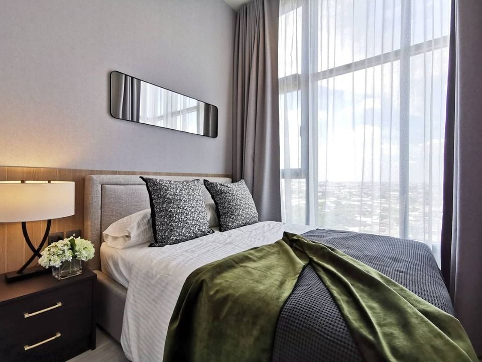 🌿 The Line Sukhumvit 101 🌿 ห้องสวย ตกแต่งน่าอยู่ วิวดีมาก  🛌 1 ห้องนอน ขนาด 32.25 ตร.ม. ใกล้ BTS ปุณวิถี