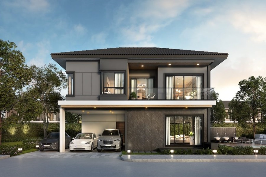 Supalai-Prime-Villa-New-Krungthepkreetha-Motorway